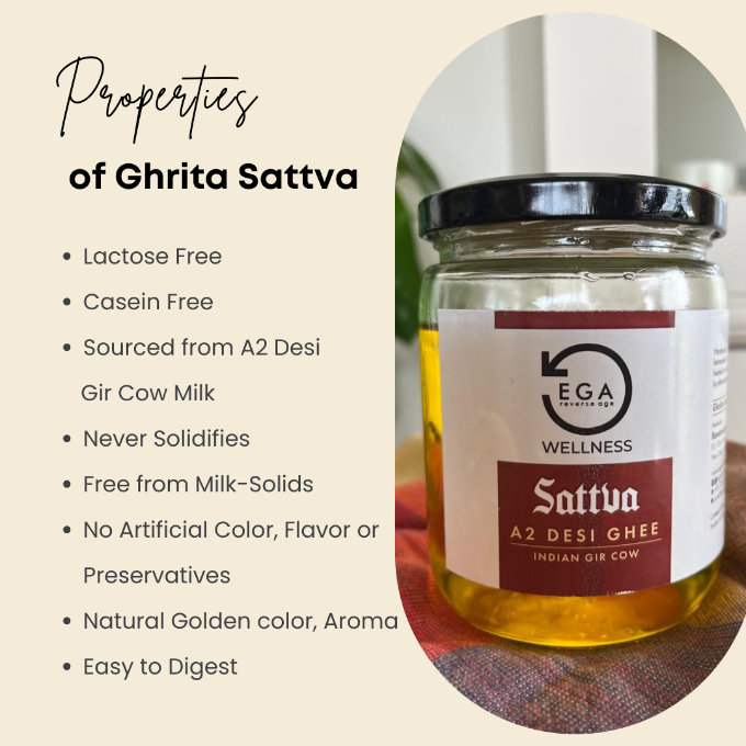 Indian Gir Cow  Desi Ghee Sattva | Lactose-Free 