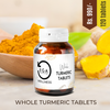 Whole Turmeric Tablets |Anti Pigmentation | Clear Skin | 500mg | 120 Tablets