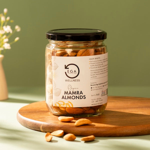 Mamra Almonds | Good Fats | Organic | 250 Gm.