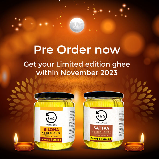 Pre Order your bottle of sharad poornima ghee