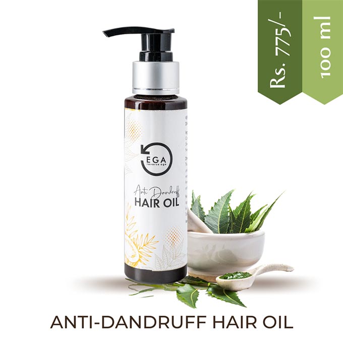 Coconut & Neem Natural Anti Dandruff Hair Oil | EGA – EGA Wellness