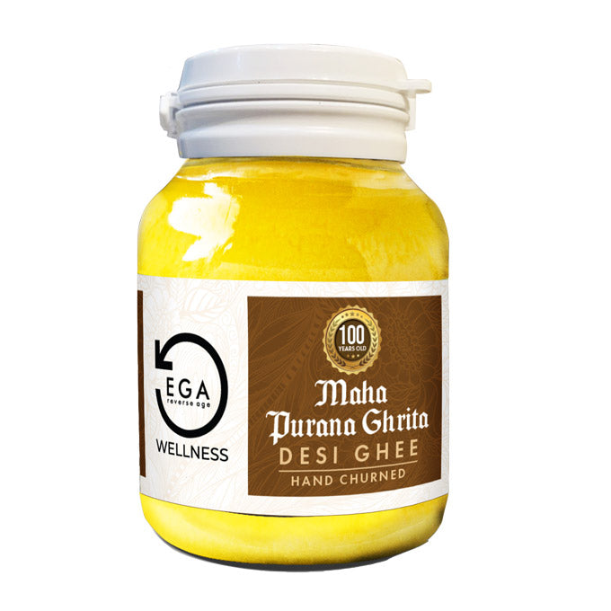 100 years old ghee called Maha Purana Ghrita.