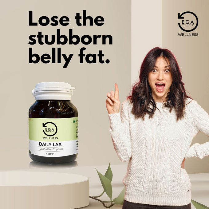 lose the stubborn belly fat with triphala daily lax